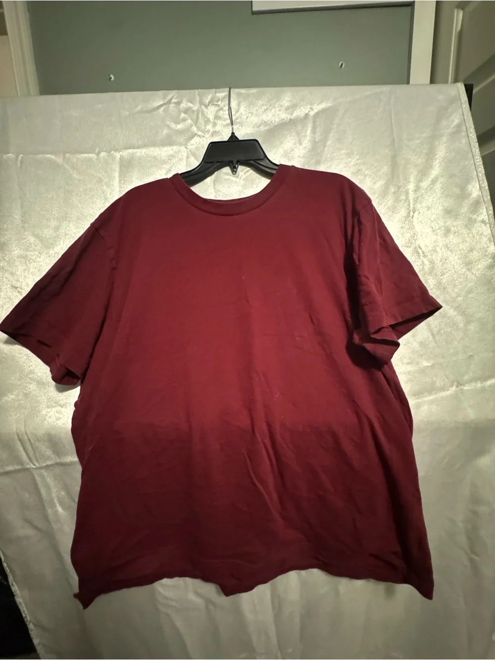 GAP Men's Crewneck Tee - Deep Burgundy